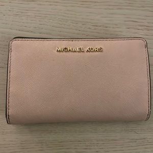 Pink Michael Kors Wallet